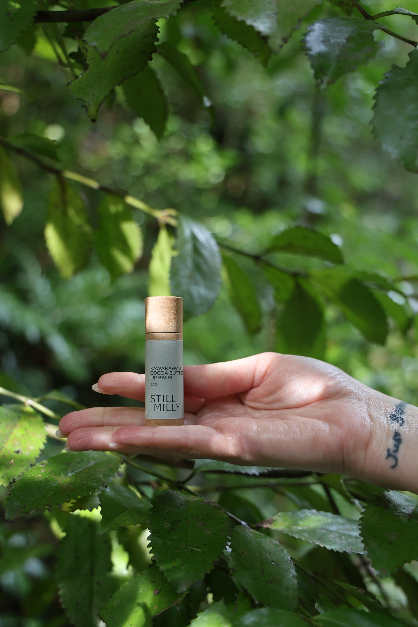 Natural Lip Balm- Kawakawa & Cocoa Butter (12g)